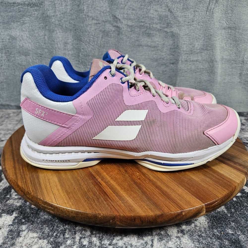 Babolat SFX3 All Court Shoes Womens Size 8 Pink Tennis Pickleball Sneakers